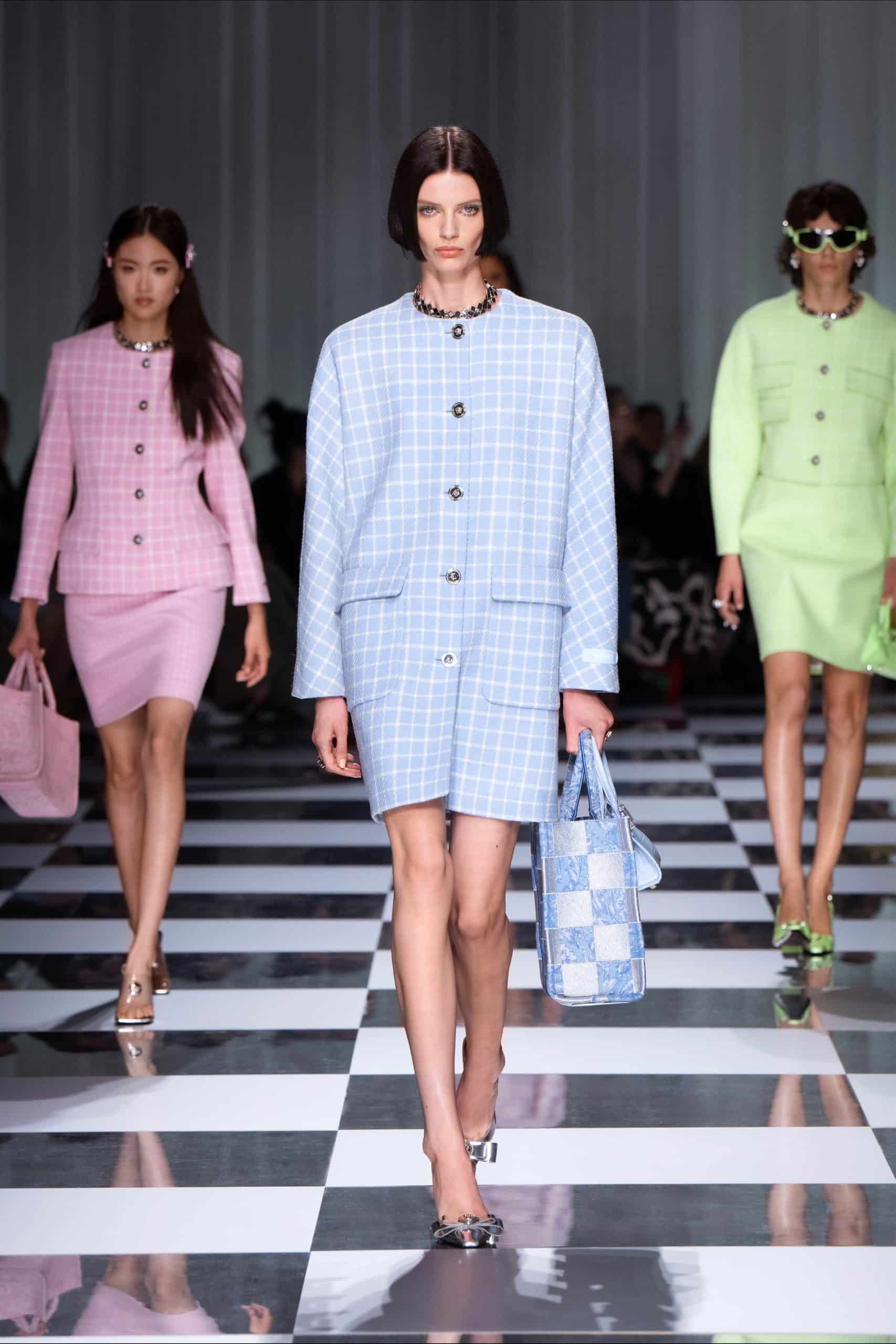 Versace Spring Summer 2024: A palette of classic elegance